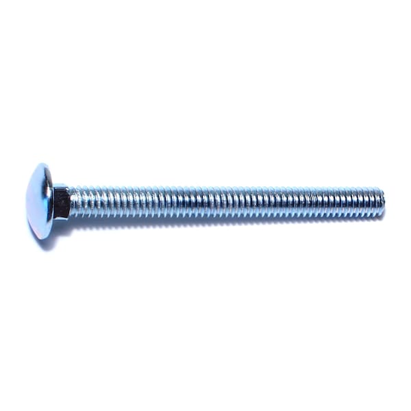 Midwest Fastener Carriage Bolt, Square Neck, 20 (Coarse), 2-3/4 in L, Steel, Zinc Plated, 100 PK 01058 - main